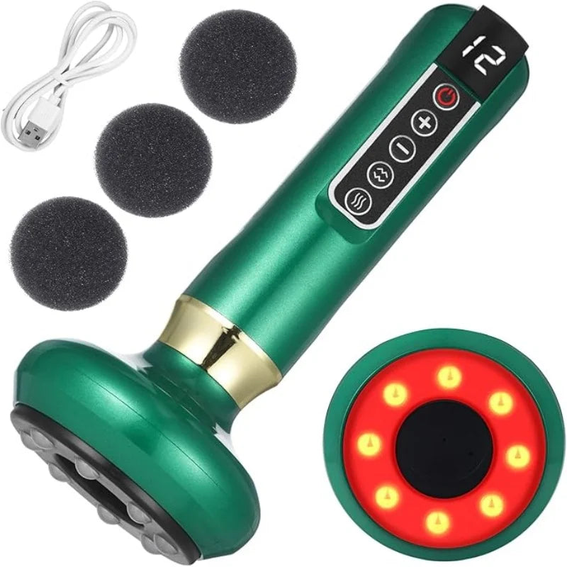 Back Vacuum Cupping Massager With USB Power And 12 Levels
