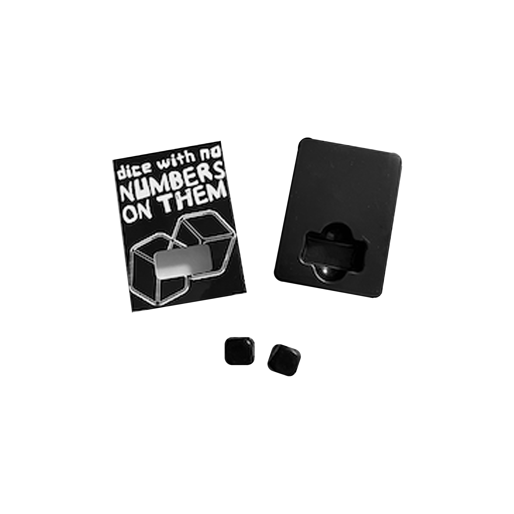 Dice With No Numbers On Them