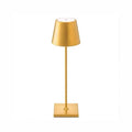 Nordic charging iron art high footed cup table lamp, bedroom bedside touch creative small night light, modern and simple living room night light