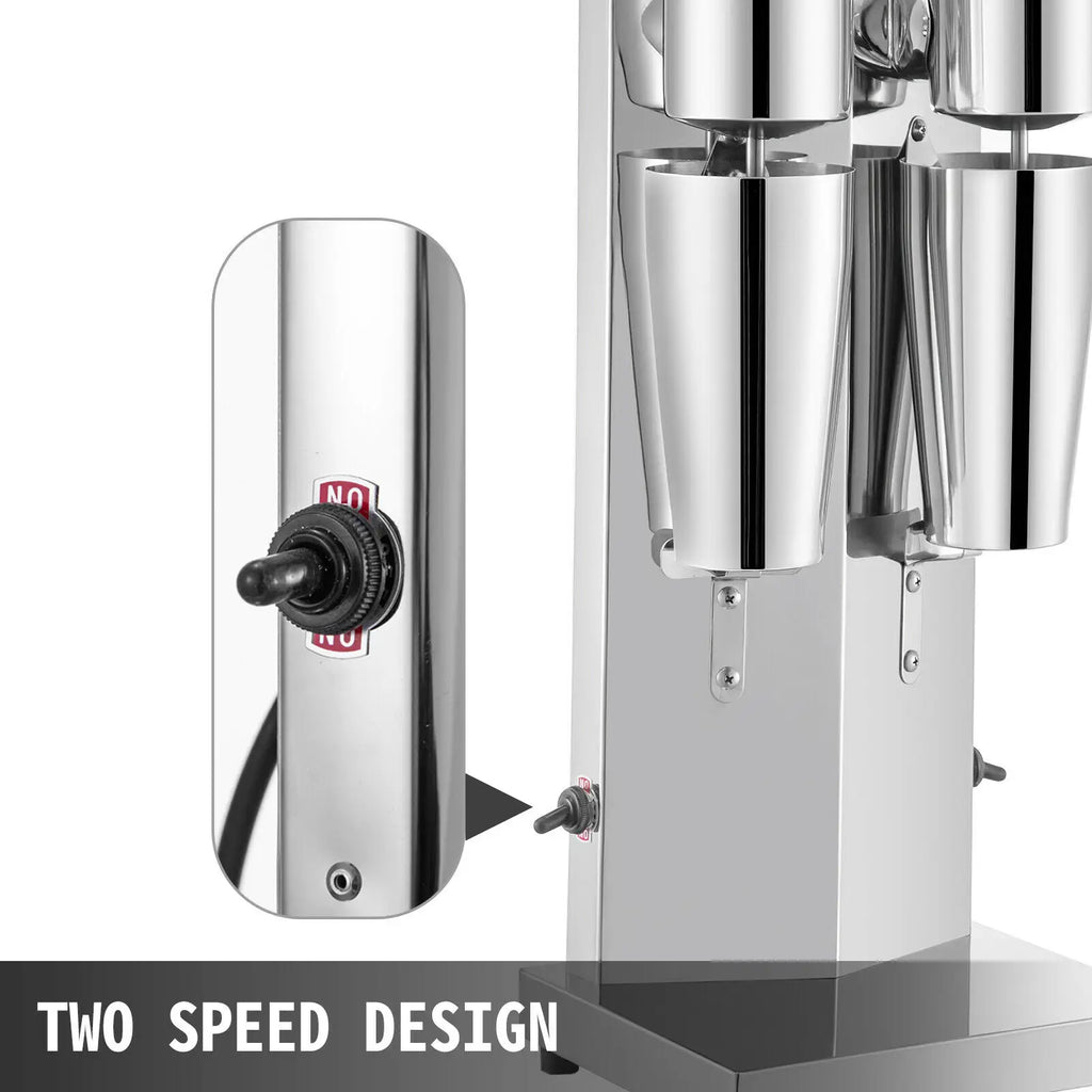 VEVOR Milk Shake Machine Commercial Auto Double Cups