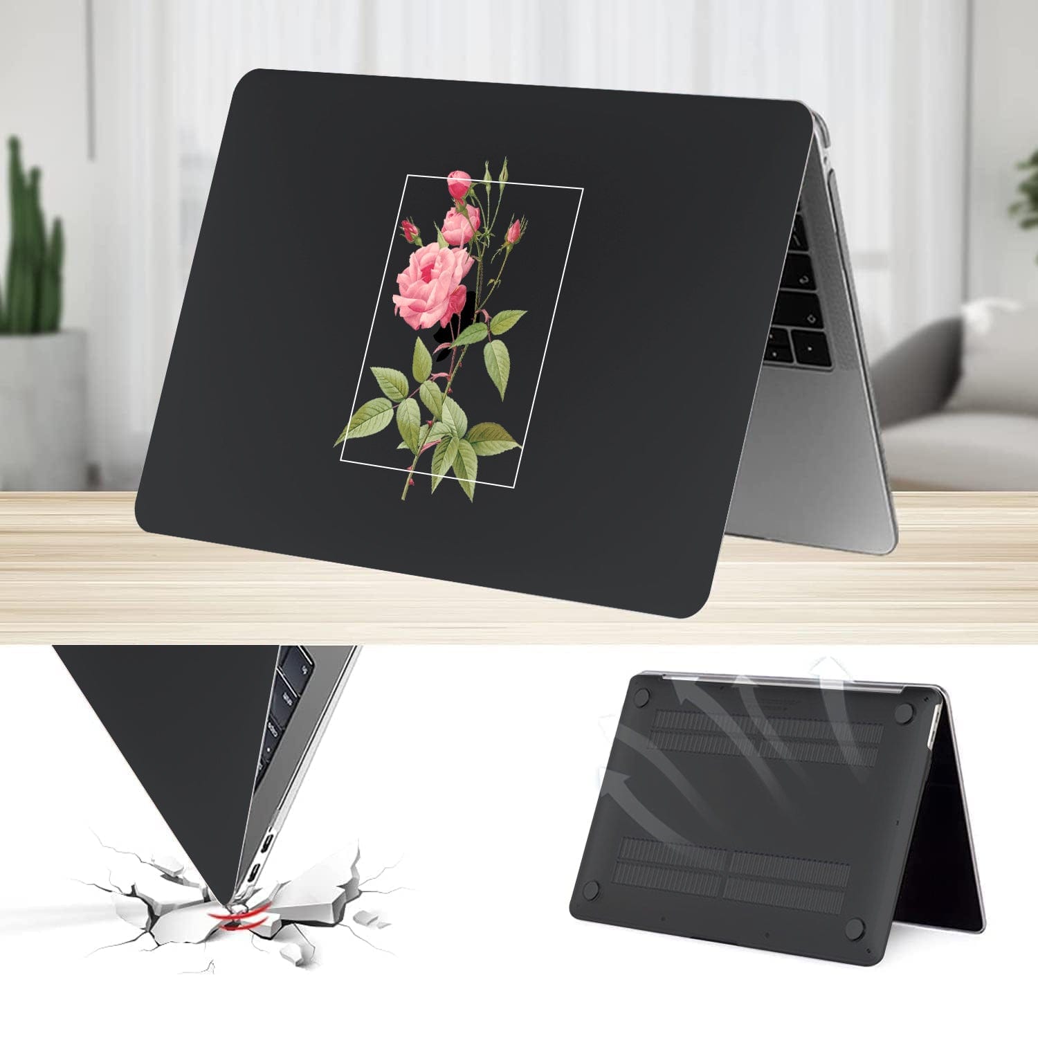 MacBook Pro Case 16-inch (M1–M5, M5 Pro/M5 Max) - Botanical Gallery Design