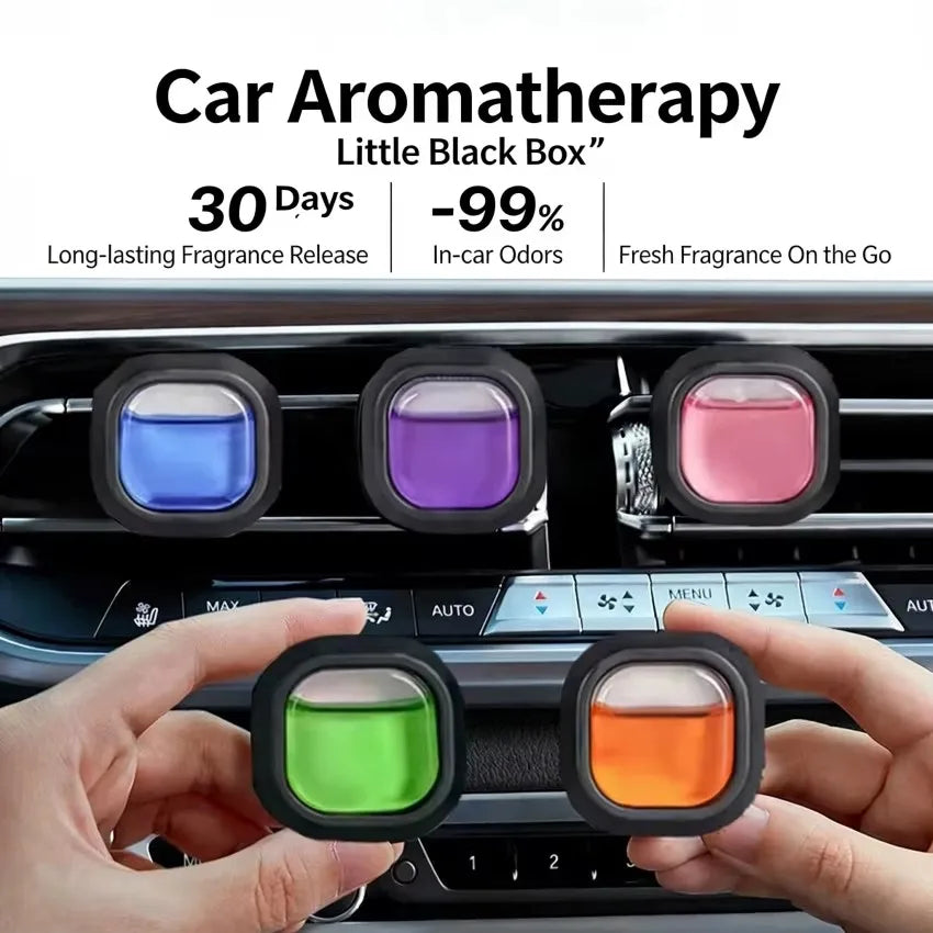 Vent Aromatherapy Clip With Fragrance Tablets For Home And Car