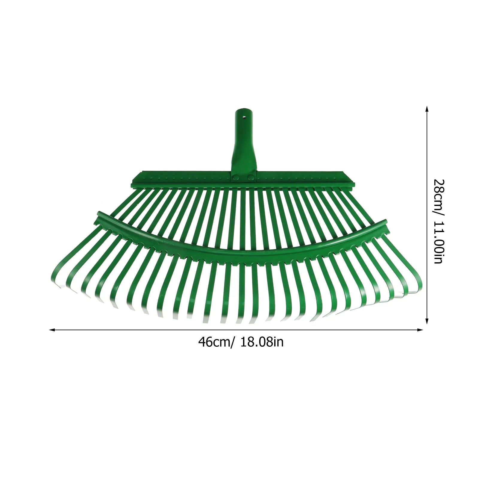 Heavy Duty Carbon Steel Garden Rake For Leaves And Debris