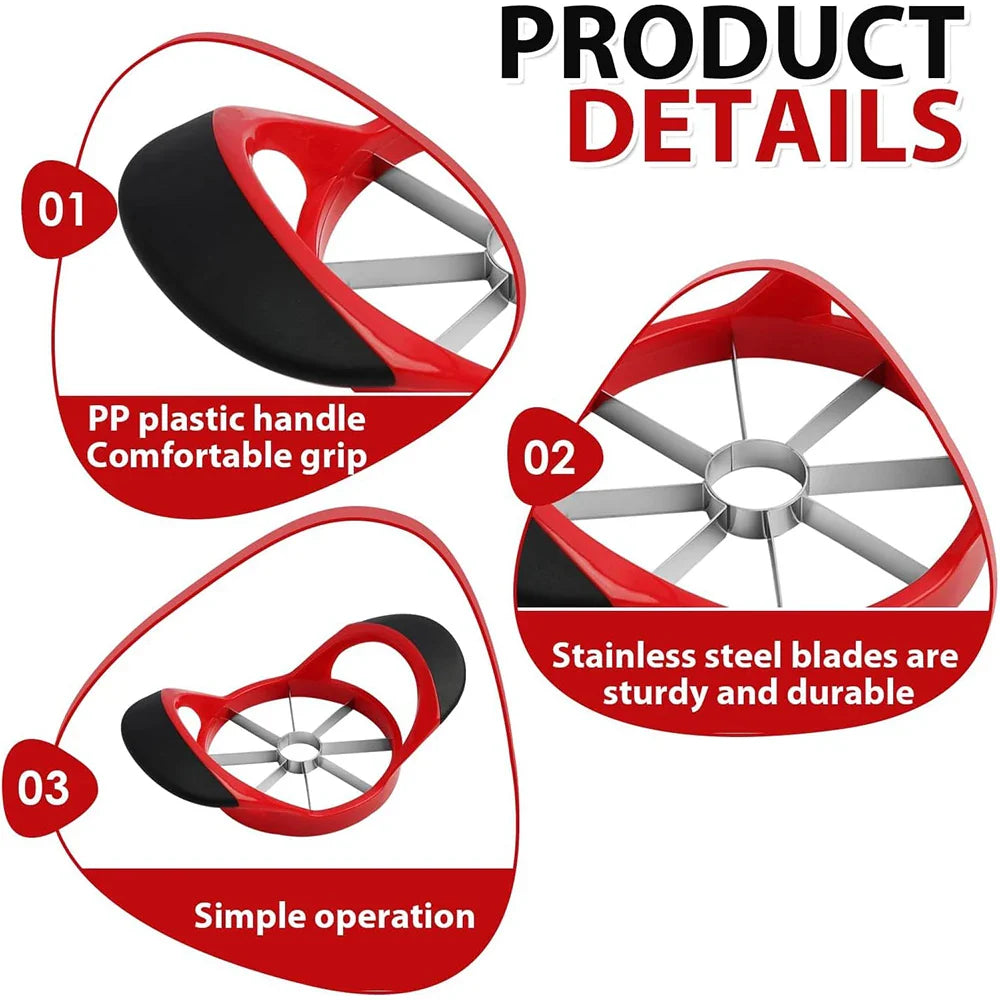 Stainless Steel Apple Slicer And Corer Multifunction Kitchen Tool