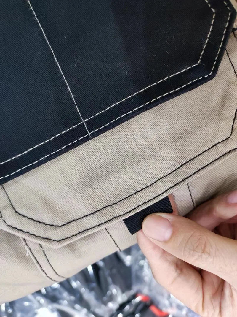 Work Trousers With Knee Pads For Men Cargo Pants Men Workwear Multi-pocket Outdoor Hiking Joggers Pants Functional Pockets Pants