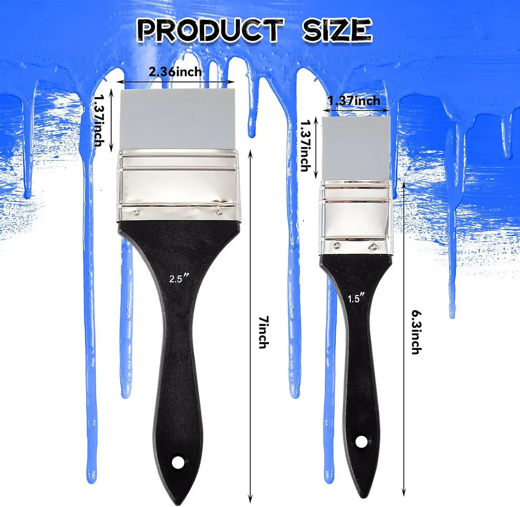 Silicone Painting Brush Set For Acrylic And Water Based Paint