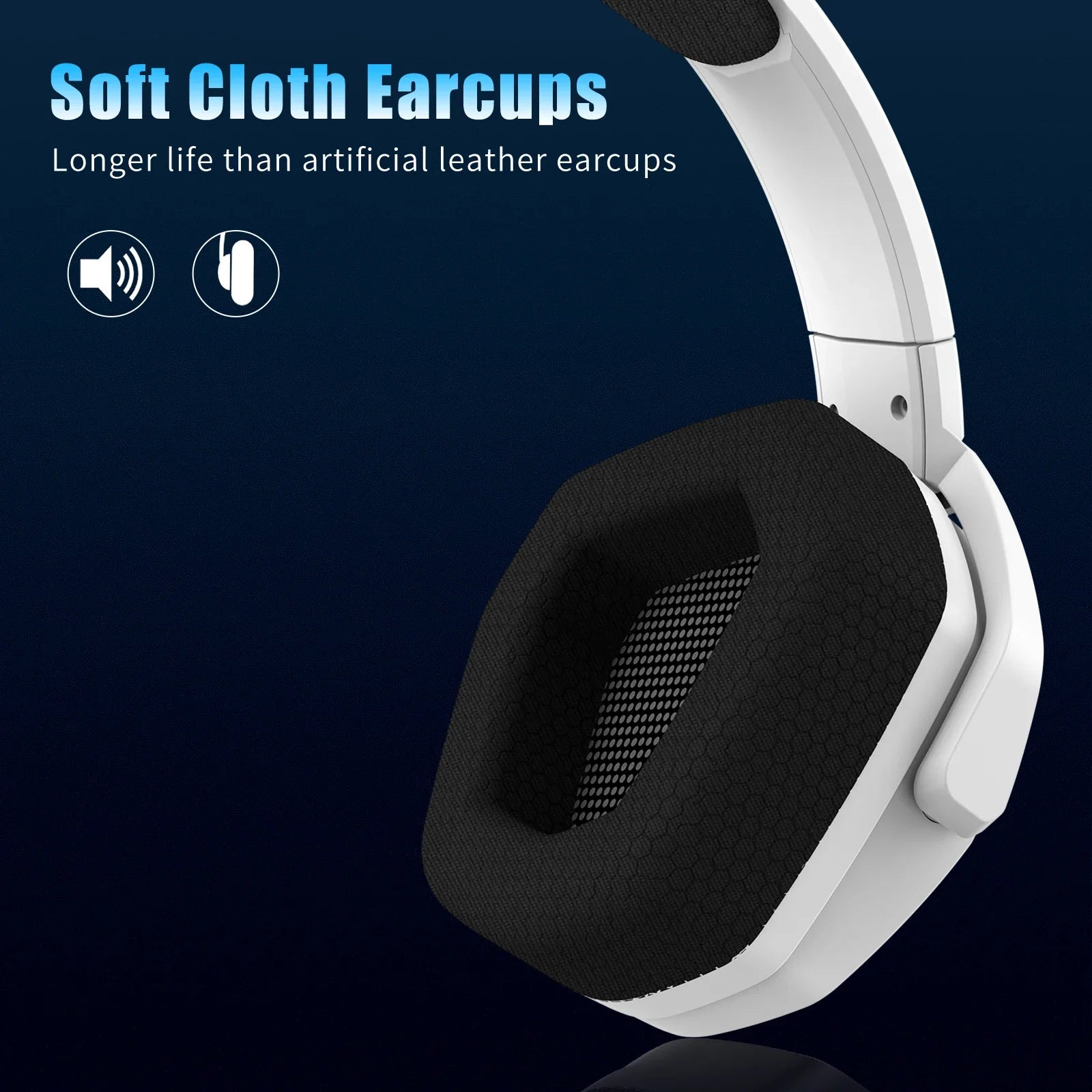 NUBWO G06 Wireless Gaming Headset Low Latency 7.1 Surround Sound