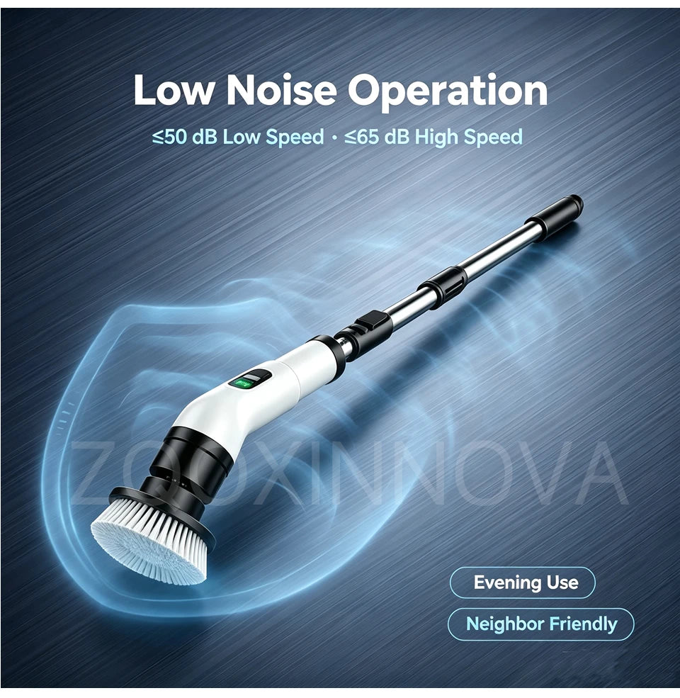 Household Cordless Spin Scrubber Kitchen Gadgets Hair Brushes Bathroom Broom Toilet Mops Electric Multipurpose Cleaning Brush