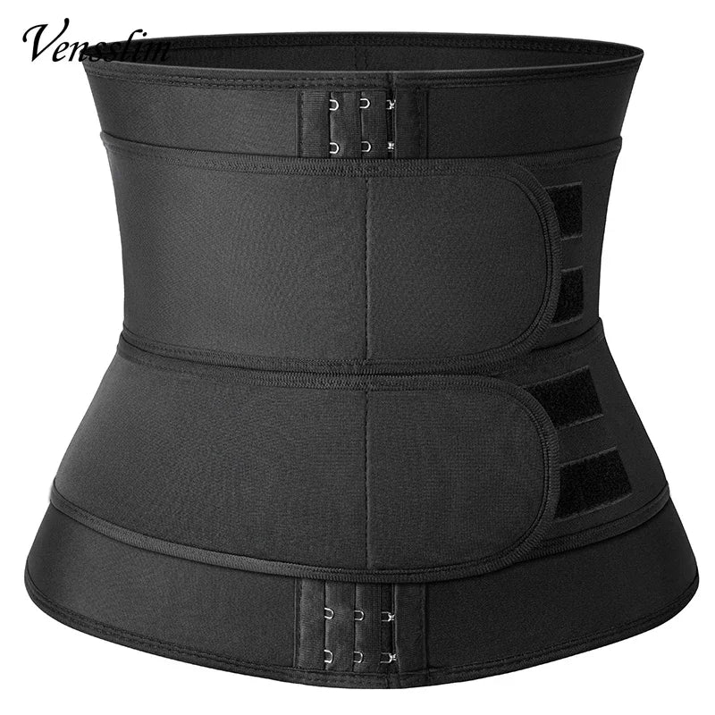 Vensslim Sauna Body Shaper Men Waist Trainer Fitness Belt Slimming Abdomen Weight Loss Trimmer Corset Sweat Workout Fat Burner