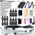 Wikytina Professional Hair Extensions Kit With UV Light V Light Tools