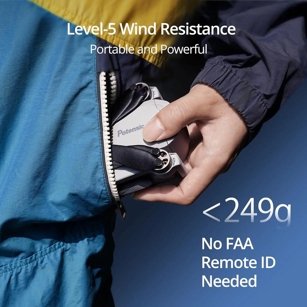 Potensic C0 4K Gimbal GPS Drone Under 249g Beginner Friendly
