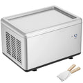 SucceBuy Fried Ice Cream Roll Machine Stainless Steel Rolled Maker