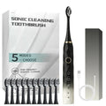 Electric Toothbrush Rotary With Timer Waterproof USB Rechargeable 10 Heads