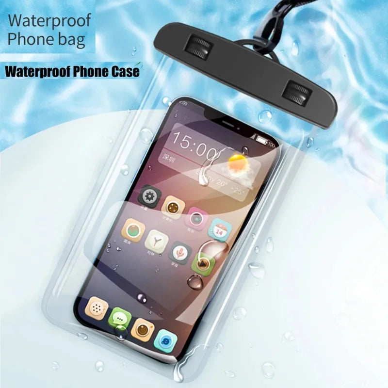 Universal Waterproof Phone Case Pouch With Lanyard For iPhone 11-16 Pro