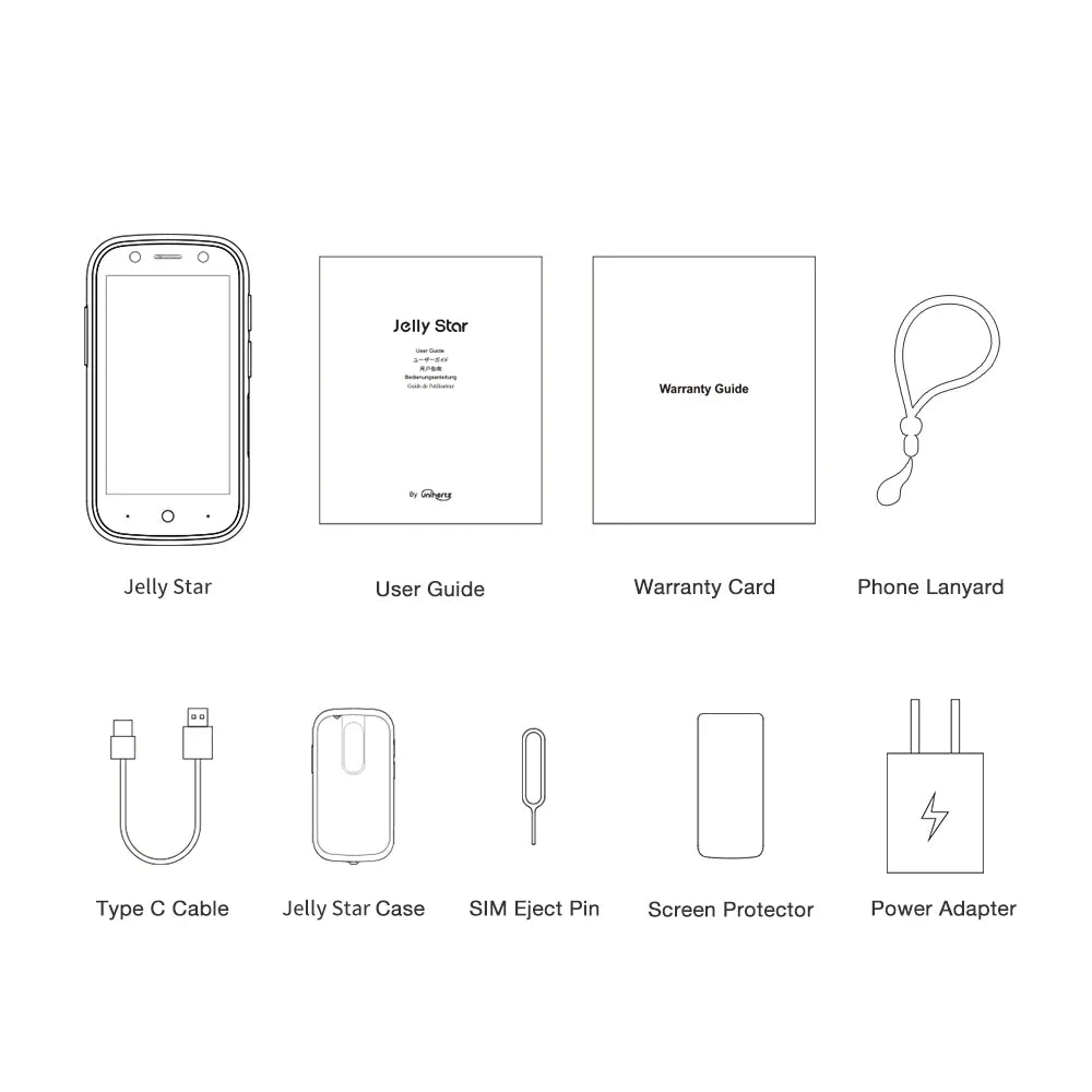 Unihertz Jelly Star Global 4G Android Smartphone 8GB RAM 256GB