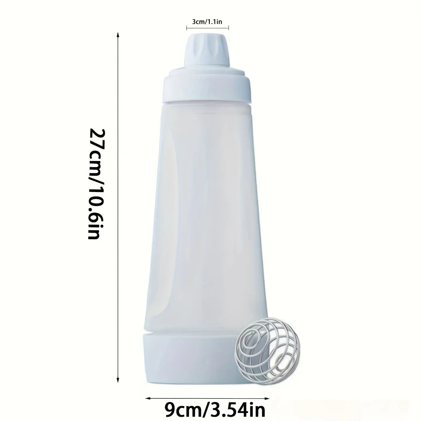Pancake Batter Dispenser With Wire Whisk For Restaurant Quality
