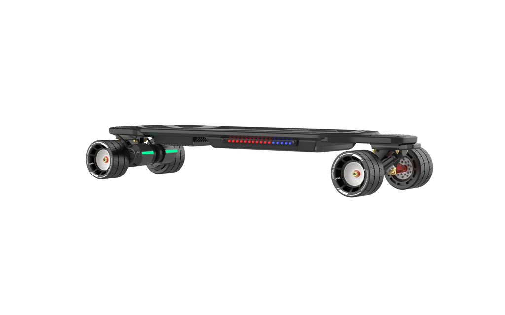 Maxfind Cyber Max Pro Electric Skateboard with Remote RGB Lighting