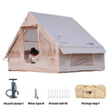 Pakicetus Inflatable Family Camping Tent With Stove Plug
