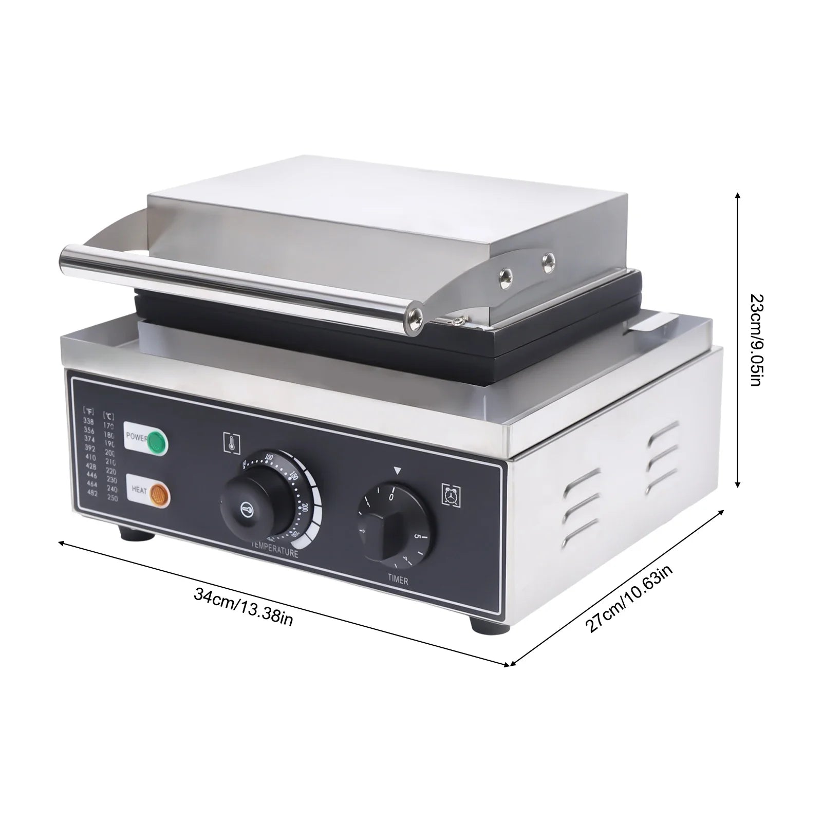 Sweetmile Portable Commercial Donut And Waffle Maker Nonstick Surface