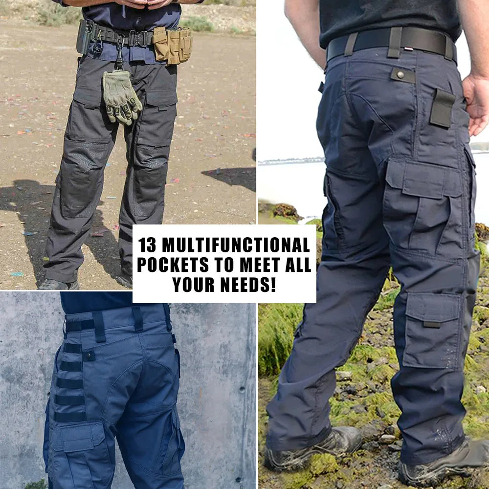 Field Combat Tactical Pants Men's Multi-pocket Multicam Camouflage Training Work Trousers Outdoor Hunting Hiking Cargo Pants