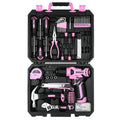 DEKO 126-Piece Power Tool Combo Kit With 8V Cordless Drill