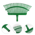 Heavy Duty Carbon Steel Garden Rake For Leaves And Debris