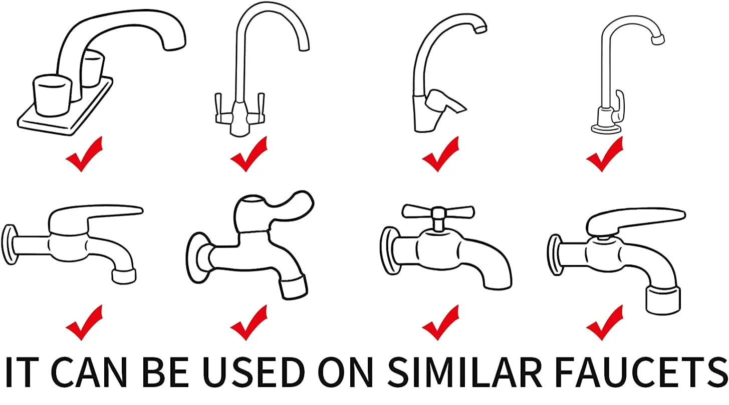 Multifunctional Faucet shower sprinkler drain filter hose sink wash head shower extender bathroom pet bath cleaning supplies