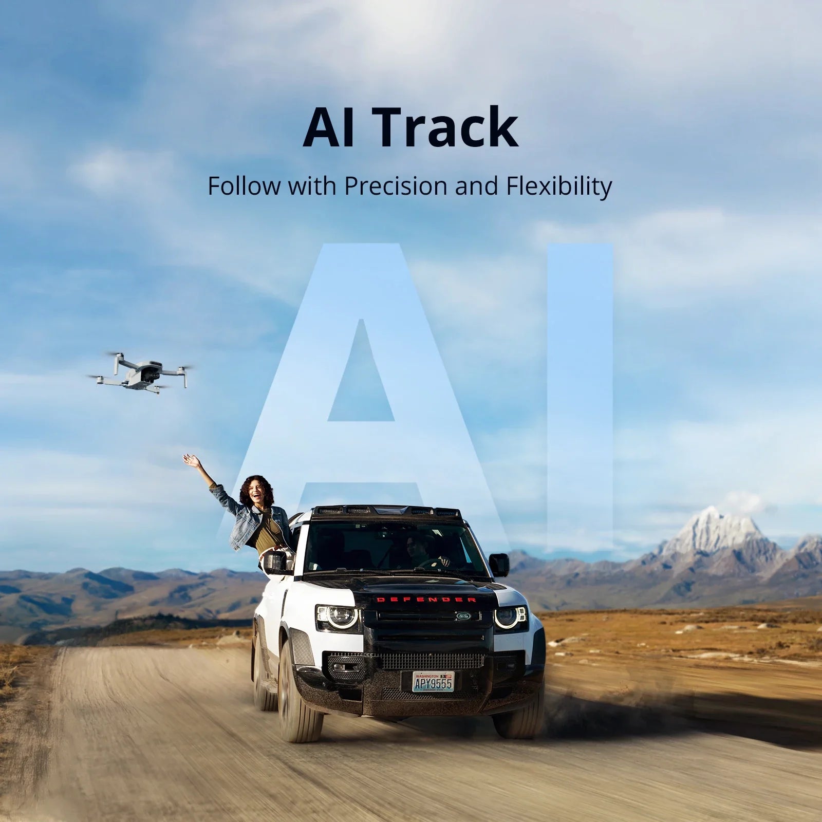 Potensic ATOM 2 Camera Drone With 4K HDR Video And 3-Axis Gimbal