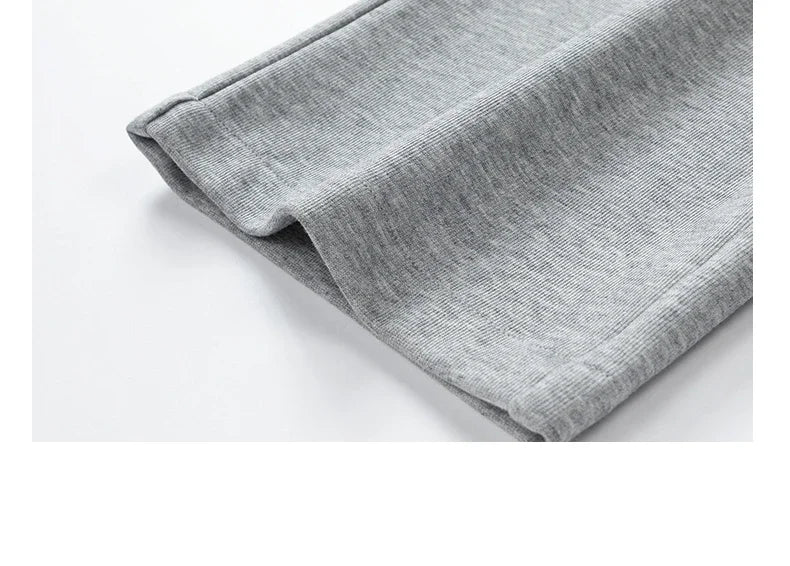 Autumn Sweatpants Cotton Men Baggy Joggers Cargo Pants Korean Neutral Breathable Loose Outdoor Solid color Wide legged Trousers