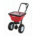 HiMISS Heavy Duty 80Lb Lawn Spreader Walk Behind Broadcast Spreader