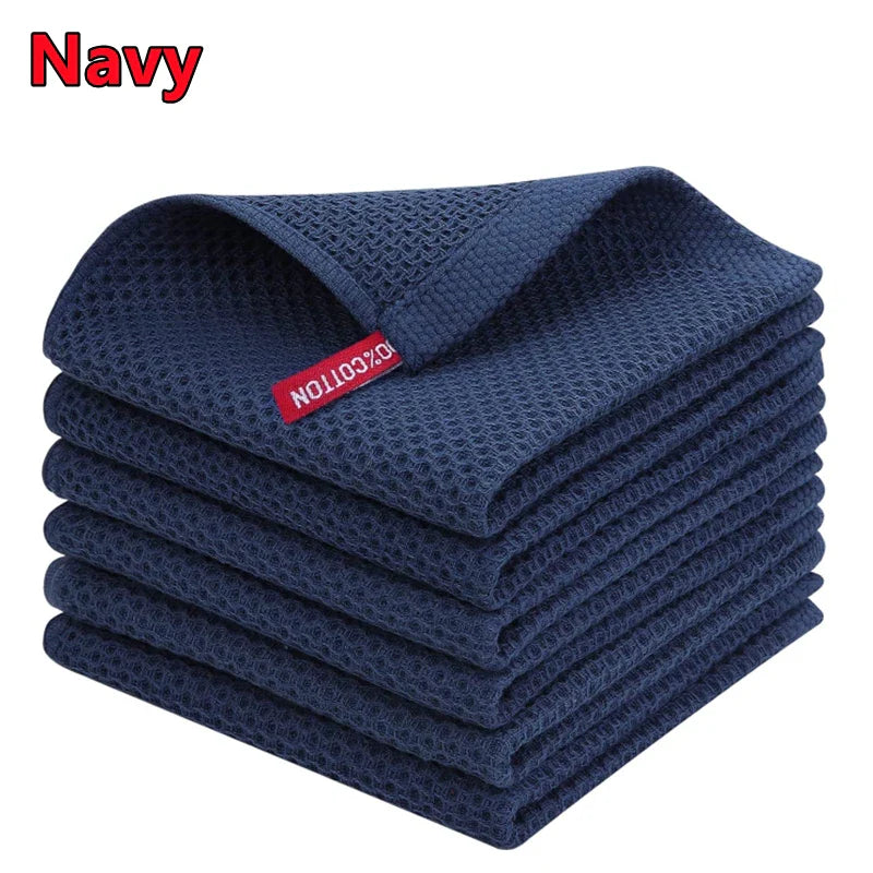 100 Percent Cotton Dishcloth Ultra Soft Absorbent Kitchen Towel