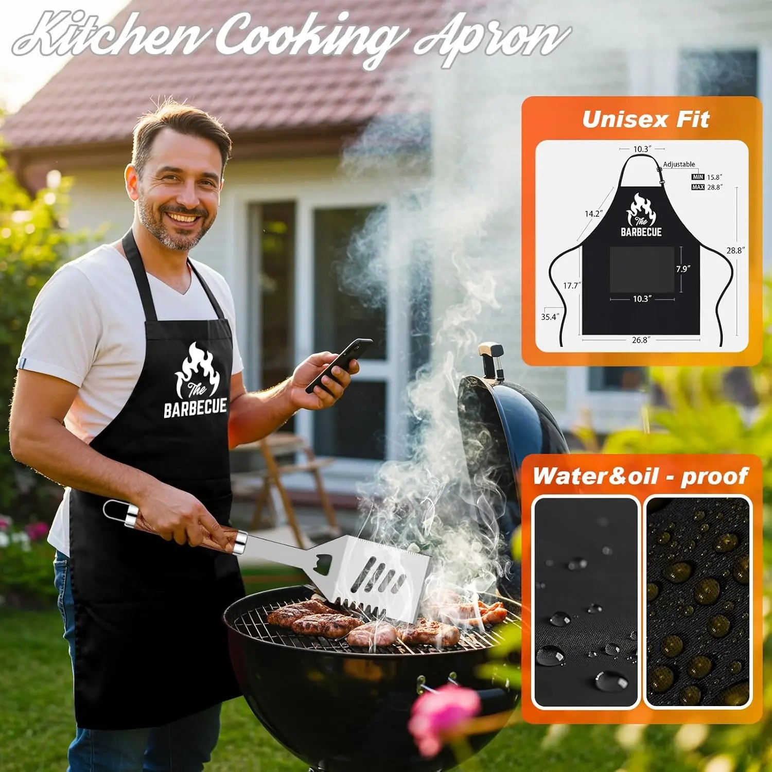 Stainless Steel 26-Piece BBQ Grill Tools Set With Aluminum Case