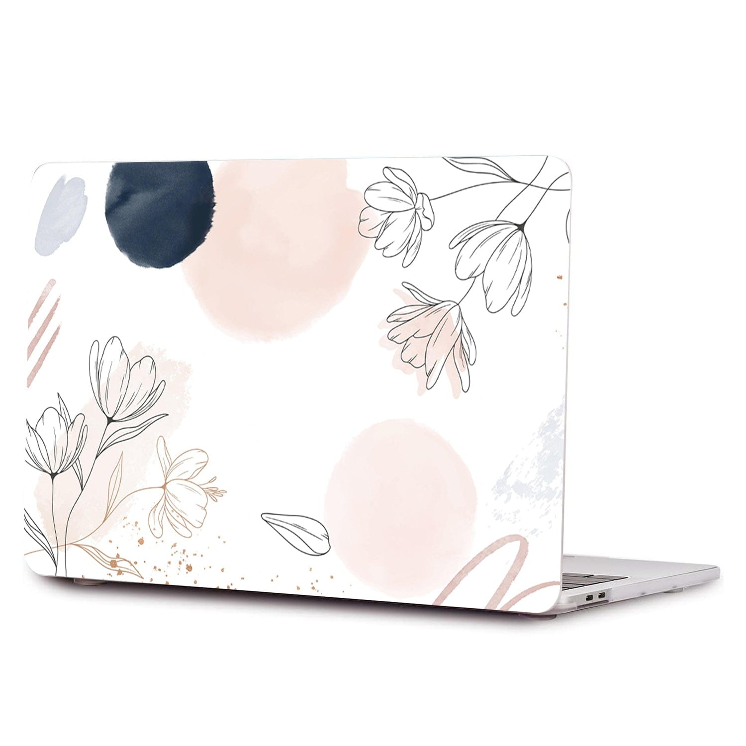 MacBook Air 13.6-inch (M2-M5) Case - Watercolor Floral Design