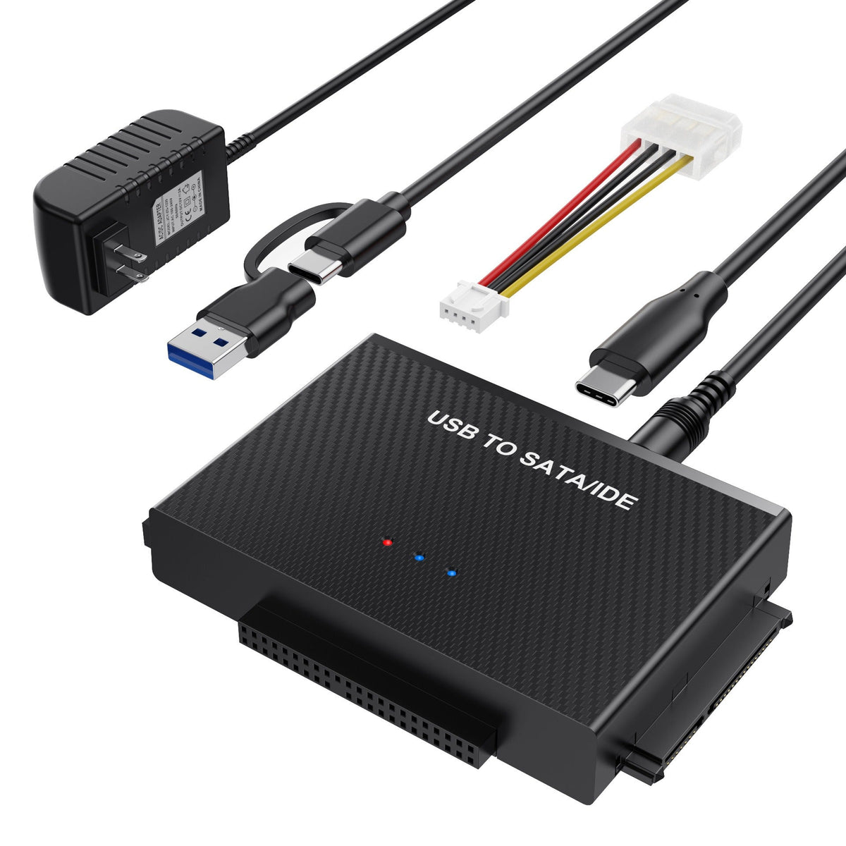 TYPE-C hard drive adapter USB3.1 to SATA IDE easy drive cable 2.5-inch 3.5-inch adapter cable