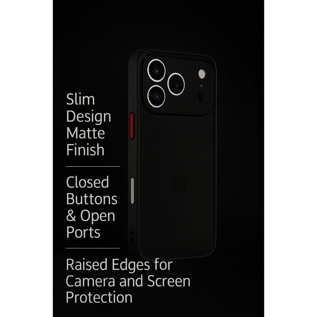 iPhone 17 Pro Max Case - Slim Anti-Slip, Matte Finish | Venture Series