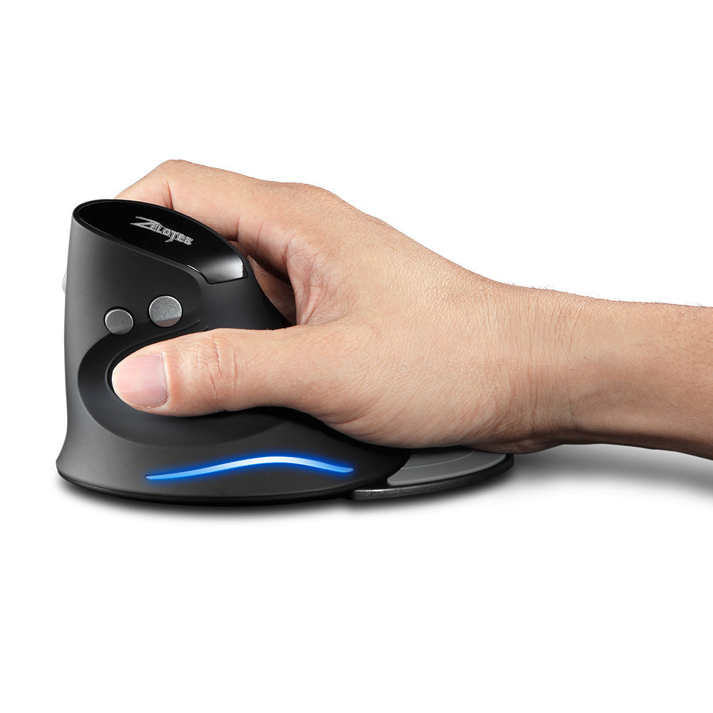 Master F17 Vertical Mouse Ergonomic Worm Anti Mouse Hand Laptop Desktop Wireless Mouse