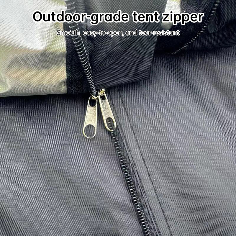 Outdoor Automatic Portable Tent – Fake Double-Layer, Quick Open & No-Setup for Camping, Beach, Car Tail