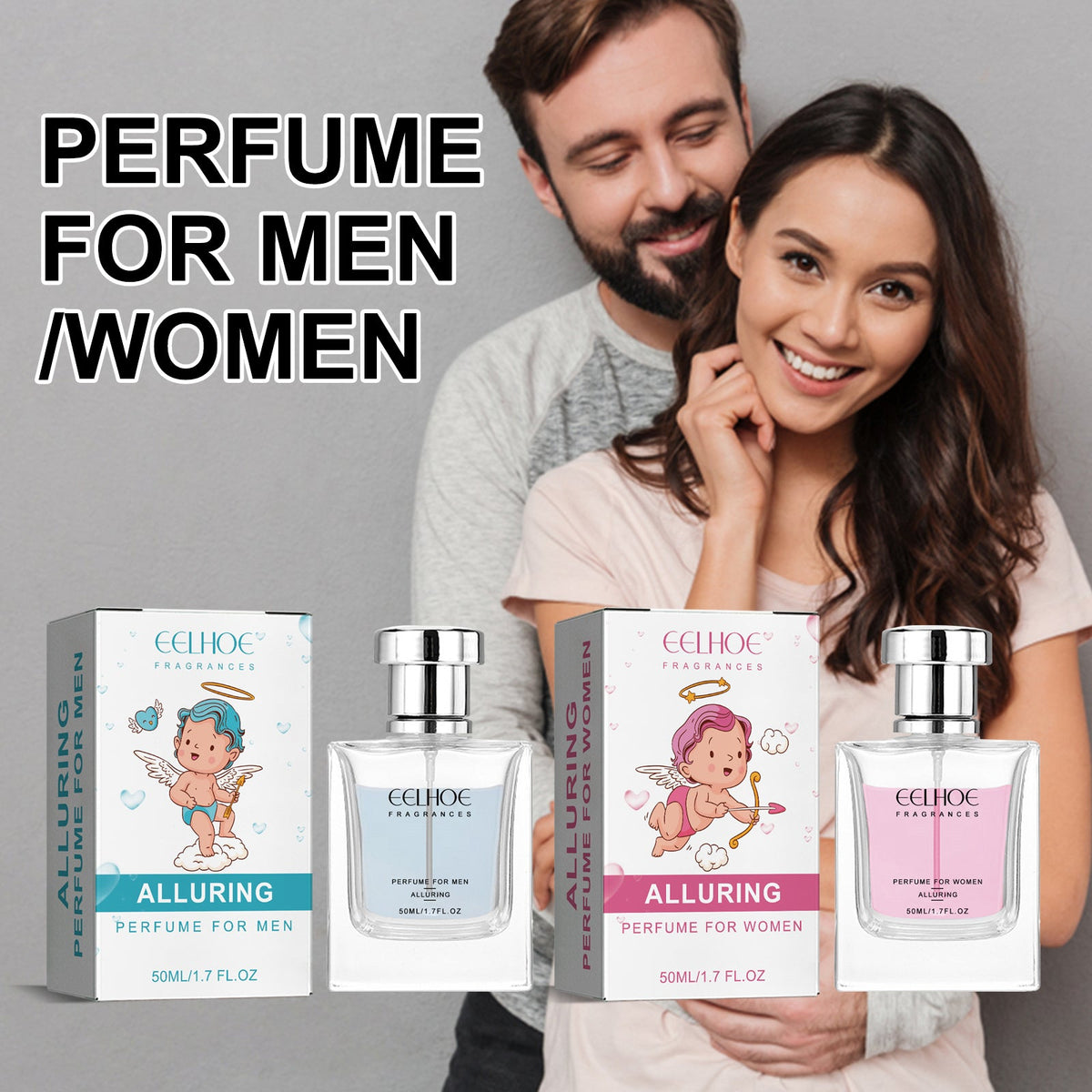 Glamor Perfume, Long-Lasting Light Fragrance Fresh Natural Niche Fragrance Wrist Behind Ear Perfume
