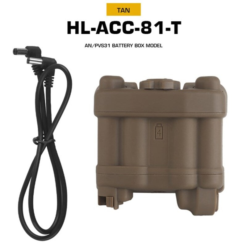 AN/PVS31 Battery Box Model, Accessories for Night Vision Device Model