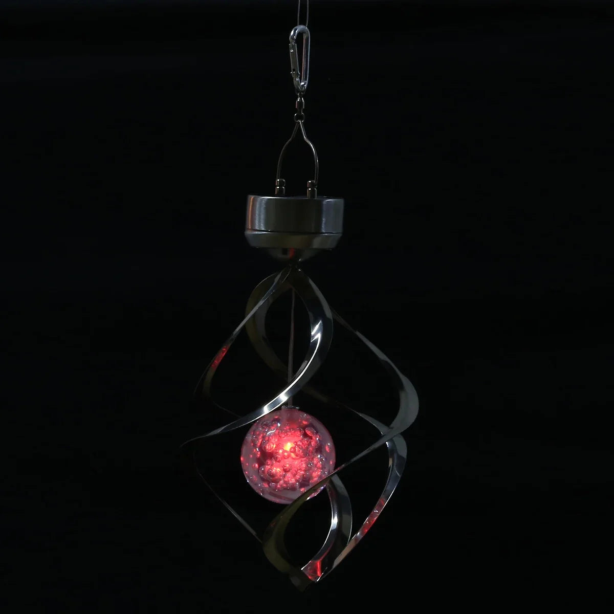 Led Color Changing Solar Wind Chime Light