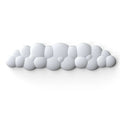 Mouse pad with wrist rest keyboard cloud anti-slip memory foam desktop office gamer mouse wrist rest