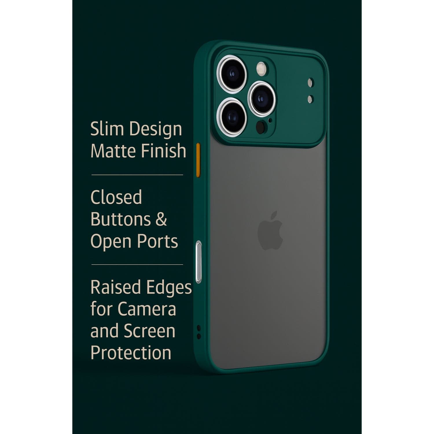 iPhone 17 Pro Max Case - Slim Anti-Slip, Matte Finish | Venture Series