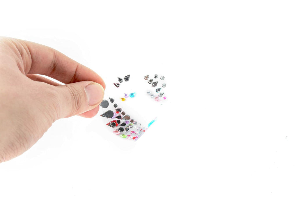 FACEGEM LONDON Face Gems Adhesive Glitter Tattoo Stickers 21 PCS