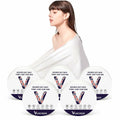 vuacepe Disposable Compressed Bath Towels Cotton Soft 27.5x55.1in 5 Pack