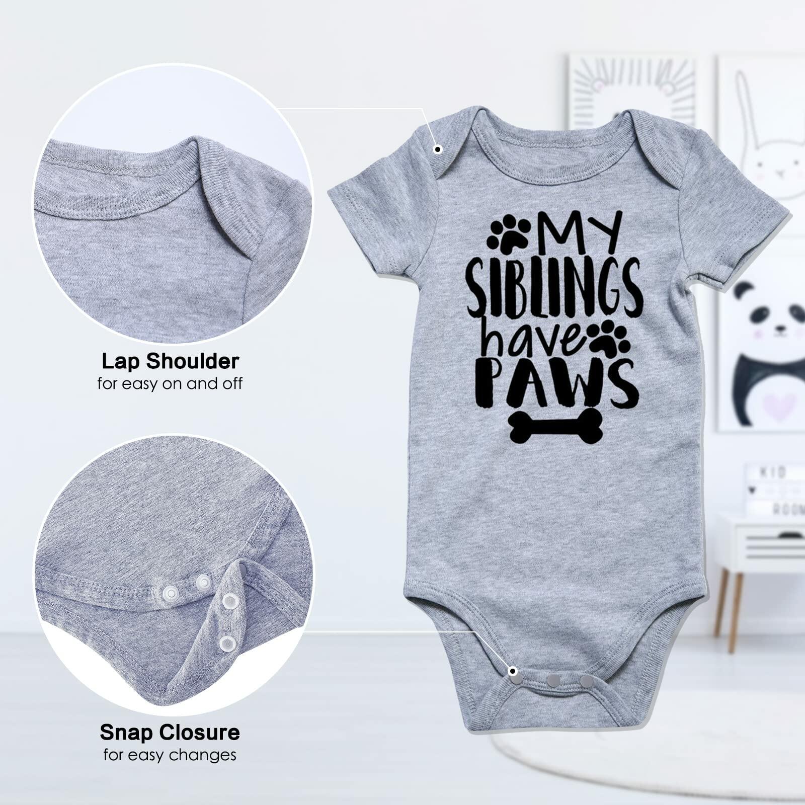 Funnycokid Our First Mother’s Day Baby Outfit 3-6M Girl Boy Bodysuit Gift