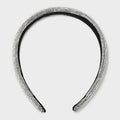 A New Day Rhinestone Headband Silver Gleaming Rhinestone Lined
