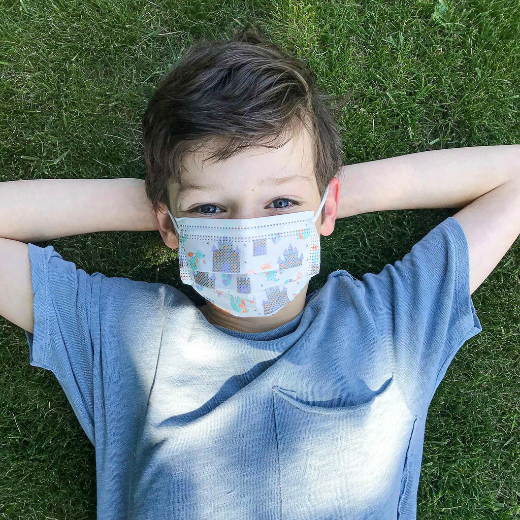 Dr. Talbot's Disposable Protective Face Masks Boys 2-5 Years 10-Count