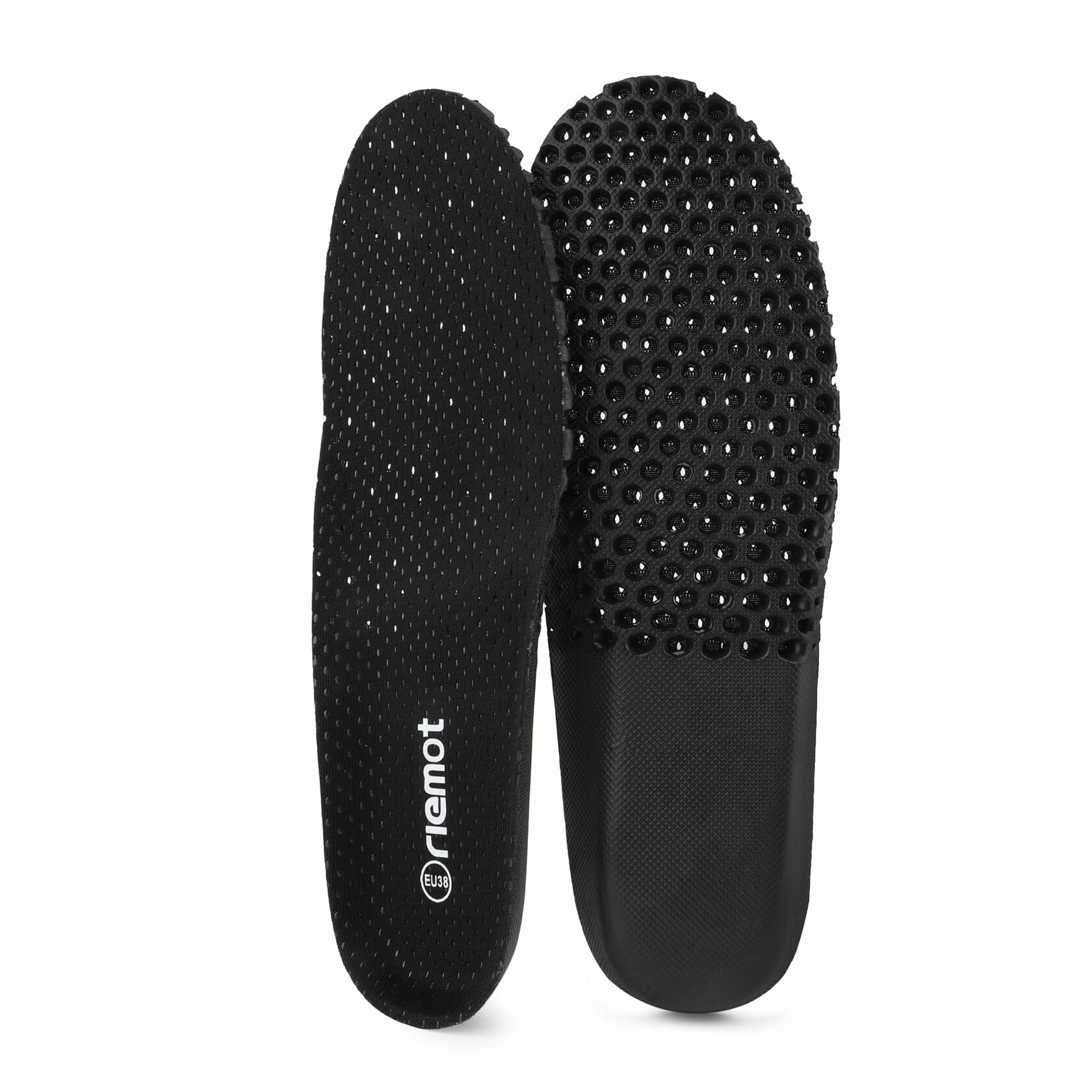riemot Arch Supports Orthotics Sport Shoe Insoles 2 Pairs Grey Size US14/EU47