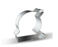 WJSYSHOP Stainless Steel Cookie Cutter Cutting Machine Shape Silver