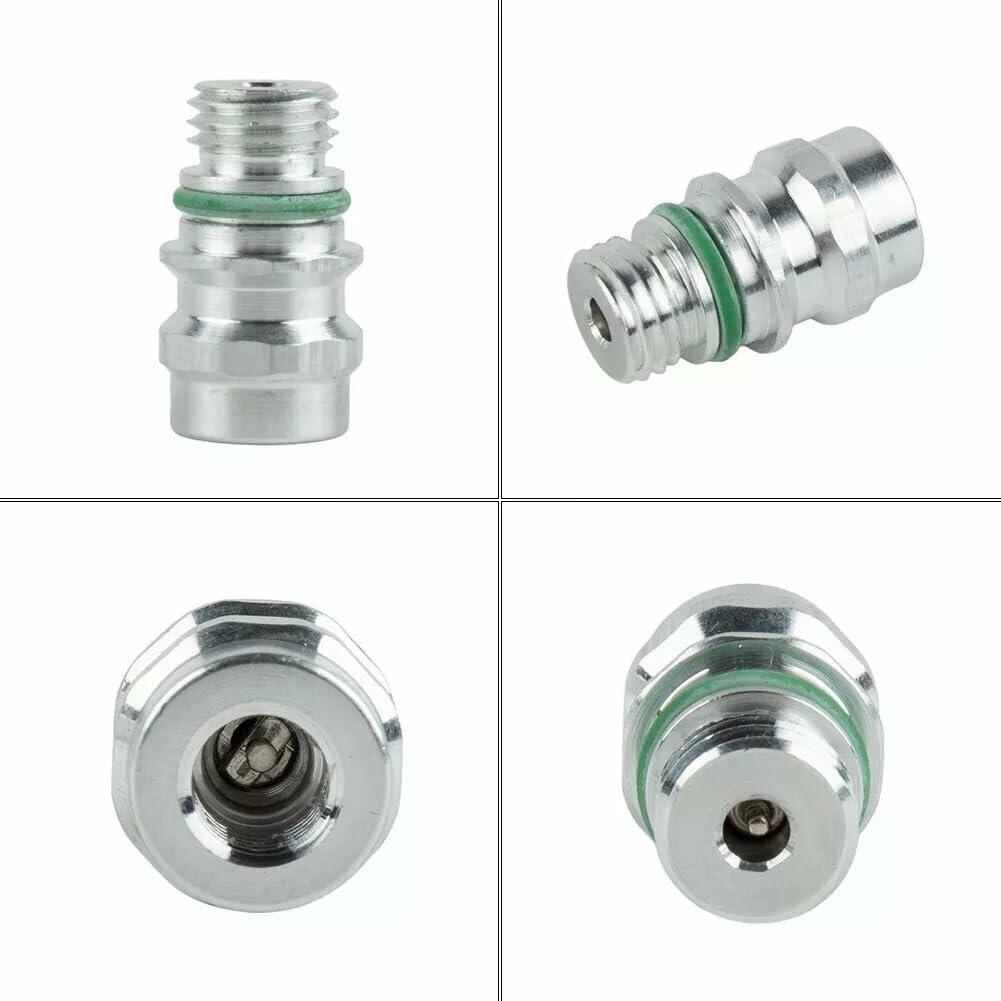 M12x1.5 Male High Side A/C Port Valve for Chevy GMC Ford Chrysler VW Jeep